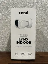 Tend LYNX Indoor Smart WiFi Security Bluetooth Camera Monitor  1080p Facial Rec