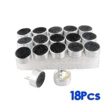  18 x 9.5mm Dia MIC Capsule Electret Condenser Minifones L6R55470