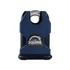 Squire SS80S Stronghold Acier Massif Cadenas 80mm Fermé Manille CEN6 Boîte Hsqs