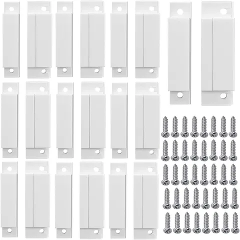 10 Sets Magnetic Reed Switch MC-31 NC Surface Mount Wired Security Window Door C