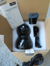 Kamtron Wireless IP Camera #826 Black 3M Pixels US Power  Tested Used
