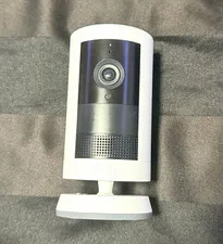 Ring Stick Up Cam Battery White 1080p Wi‑Fi Indoor/Outdoor Wall Mount Cam