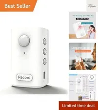 120-degree PIR Sensor recordable Motion Sensor Speaker, Talking Products Voic...