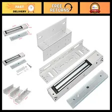 280KG Electric Magnetic Door Lock - 600LBS Holding Force, Fail Safe NC Mode, Acc