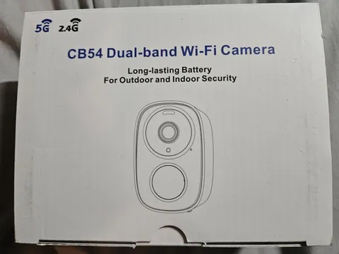 CB54 Dual Band WiFi Outdoor Security Camera 2K Long Last Battery Weather Proof