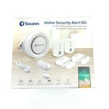Swann Home Security Alert Kit 2 Door/Widow 2 Motion 1 Water Leak Sensor 1 Siren