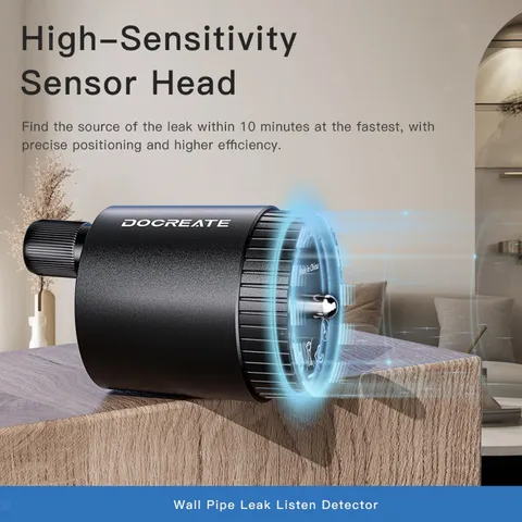 Water Leak Detector Water Leak Finding Tool Accessories Easy to Use Underground