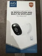 eufy Security Outdoor Cam E220, All-in-One Outdoor Security Camera 2K Resolution