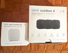 Blink Outdoor 4 3-Camera Wireless Wi-Fi 1080p Battery System w/ Sync Module XR