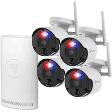 Swann SWNVK-500SD4 CCTV Kit 4 Channel NVR 64GB Micro SD 4 x 1080p WiFi Cameras