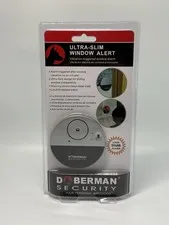 Doberman Security Ultra-Slim Window Alert SE-0106 Home Alarm  Loud 95 Decibel