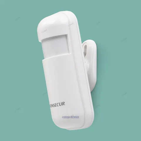 Homsecur Pir Motion Sensor Wireless Passive Motion Detector Alarm 433MHz White