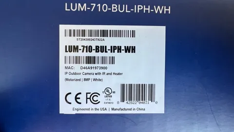 LUMA Surveillance 710 Series LUM-710-BUL-IPH-WH
