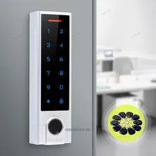 HOMSECUR Electronic Door Lock RFID Door Access Controller System Kit With 10 Key