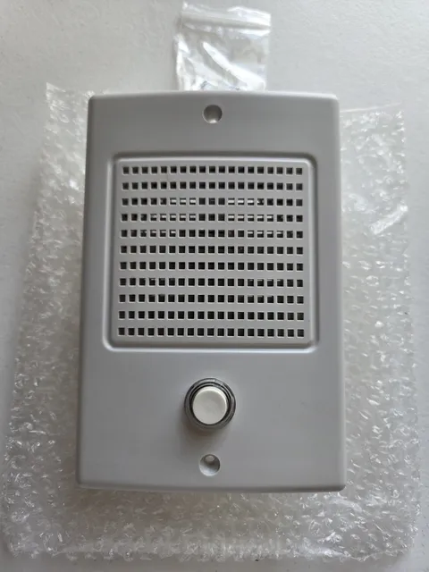 Qty 2 DS3B Door Station with Lighted Chime Push-Button M&S Intercom Open Box New