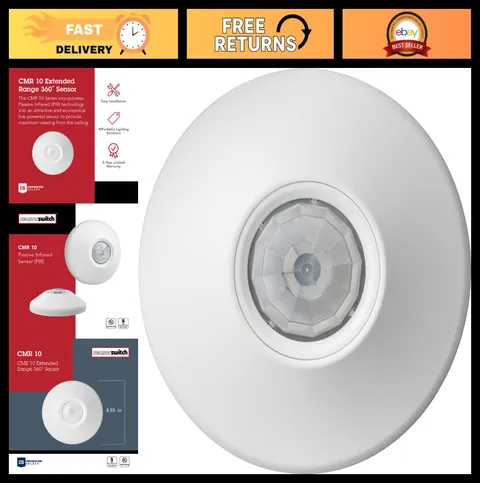 Extended Range PIR Ceiling Mount Occupancy Sensor | Passive Infrared Motion Dete