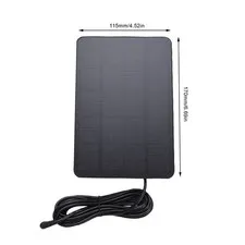Security Camera Solar Panel Charger Security Camera Solar Panel 4W For Accessory