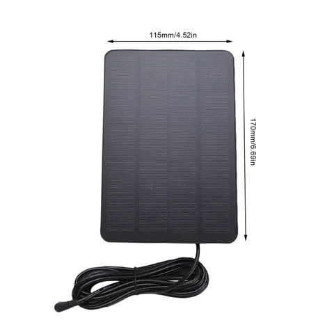 Security Camera Solar Panel Charger Security Camera Solar Panel 4W For Accessory