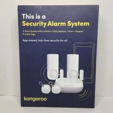 KANGAROO WiFi Wireless Home Security Alarm System App Based - New Open Box