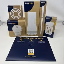 SimpliSafe Outdoor Security Camera Series 2 System Lot Base Station Stake Power
