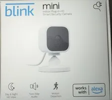 Blink Mini Indoor Plug-In Live HD Smart Security Camera (New in Box)