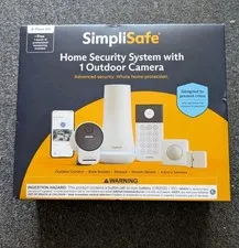 SimpliSafe Home Security System – 8-Piece Kit + Outdoor Camera