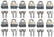 12-PACK Master Lock 1-1/2 in. Warded Padlock Body KAA