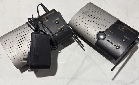 Chamberlain NLS1 Wireless Portable Intercom Add-On Units Lot Of 2 Tested Working