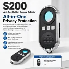 Anti Spy Hidden Camera Detector Infrared Viewfinder Hotel Travel Security Alarm