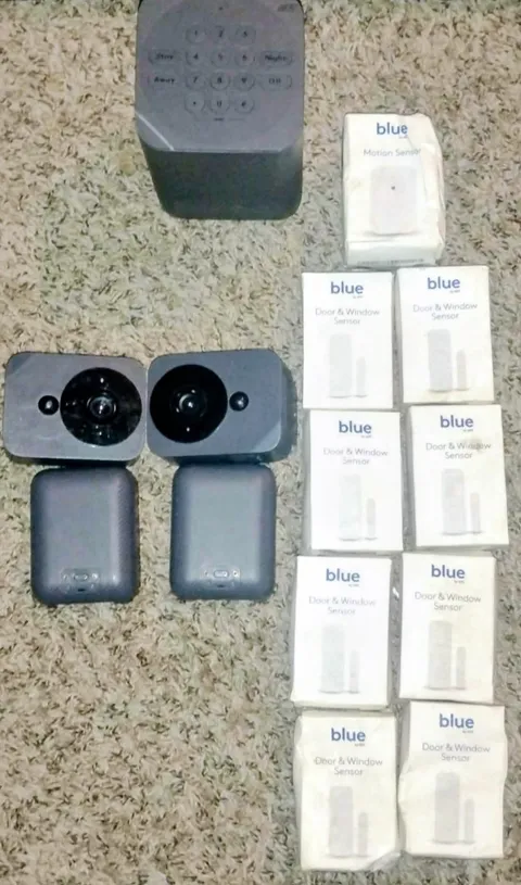 Blue By ADT Smart Home Full Security System-Outdoor Wireless Camera, Hub