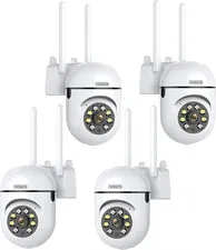 2K 3MP Outdoor Wifi PTZ Security Camera, 5G Wifi, Auto Tracking, 2 Way Audio, Sp