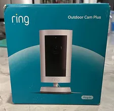 Ring Outdoor Cam Plus Plug-In Wi‑Fi IP 2K Video Motion