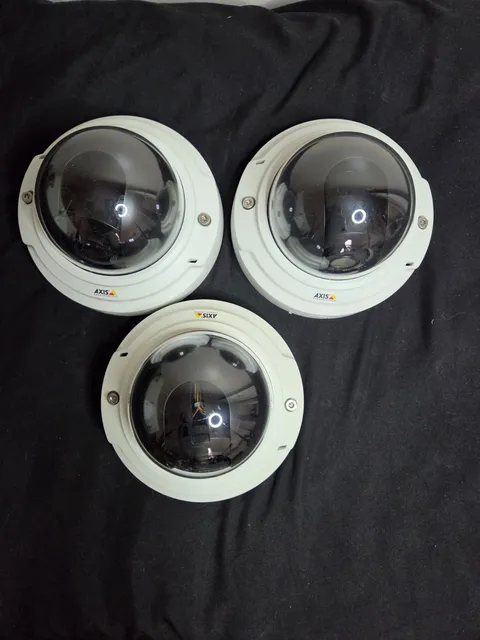 Axis P3343 Network Dome Security Camera Lot of 3
