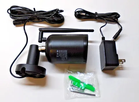 Merkury 1080p Smart Wi-Fi Outdoor Security Camera Black (MI-CW020) Reboxed F/S