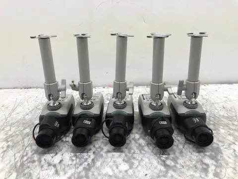 LOT OF 5 - Bosch LTC0455/21 CCTV Camera With LTC3364/50 Lens TESTED WORKING