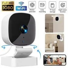 1080P HD Smart Mini Home Security Camera Wifi Two Way Audio Night Vision IP Cam