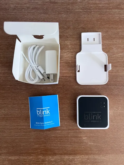 Blink Sync Module 2 BSM00401U for Blink Security System Cameras Plug/Wall Mount