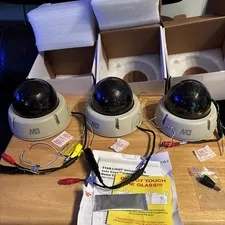 Lot of 3 WORKING Digital Watchdog DWC-V6263WTIR Security Cameras FREE SHIPPING!