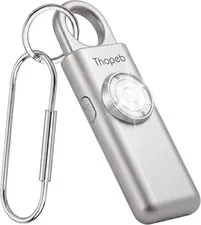 Personal Safety Alarm for Women – Upgraded Rechargeable | Strobe with Separate S