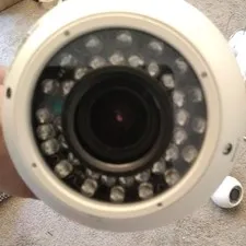 LT Security 2MP HD-TVI Wired IR Night Vision Dome Camera Indoor/Outdoor