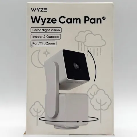 Wyze Cam Pan V3 1080p Indoor/Outdoor Wi-Fi Pan Tilt Zoom Smart Home Camera.