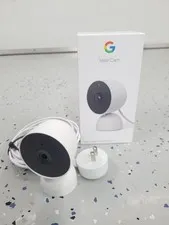 Google Nest Cam Wired Indoor Surveillance Camera - Snow (GA01998-US)