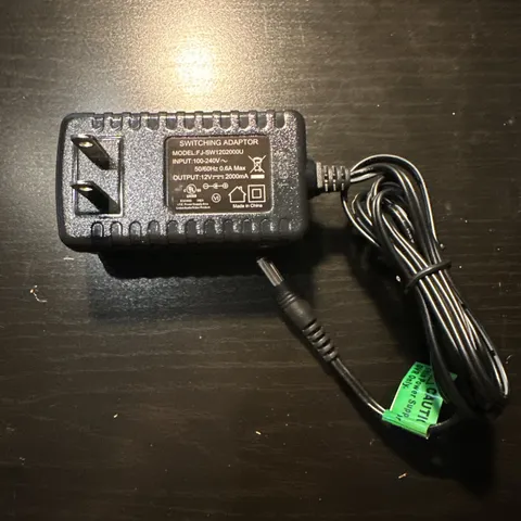 Q-See HD QT8516 NVR POE 12V power supply NEW OEM