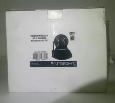 AirSight XX69A Black Indoor Infrared Night Vision LED WideEye HD IP Camera