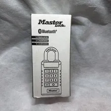 NEW Master Lock ProSeries Bluetooth Padlock 1-3/8" Clearance 6400ENT