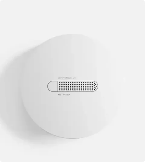 SimpliSafe Smoke & Carbon Monoxide Detector CA002 White CA002 NIB
