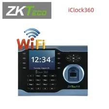 ZKTeco iClock360 TCP/IP Fingerprint Time Clock Attendance Terminal WIFI