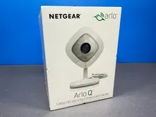 NETGEAR ARLO Q 1080P HD WIFI SMART WIRED SECURITY CAMERA WITH AUDIO NEW SEALED