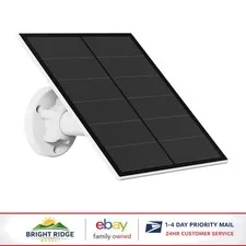 Waterproof 5W Solar Panel for Battery Powered Camera with USB-C Connector
