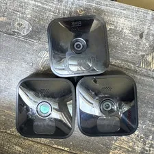 Blink Indoor Wireless Wi‑Fi IP Cameras 1080p Alexa Compatible Black 3-Pack